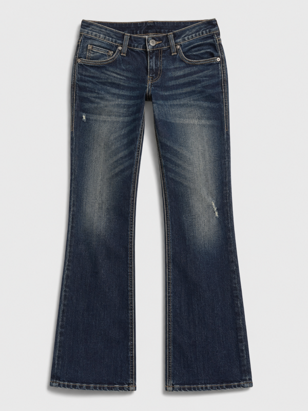 Low Rise Bootcut Jeans