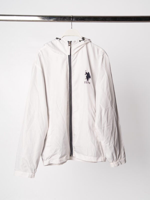 FRANCO WHITE ZIP UP