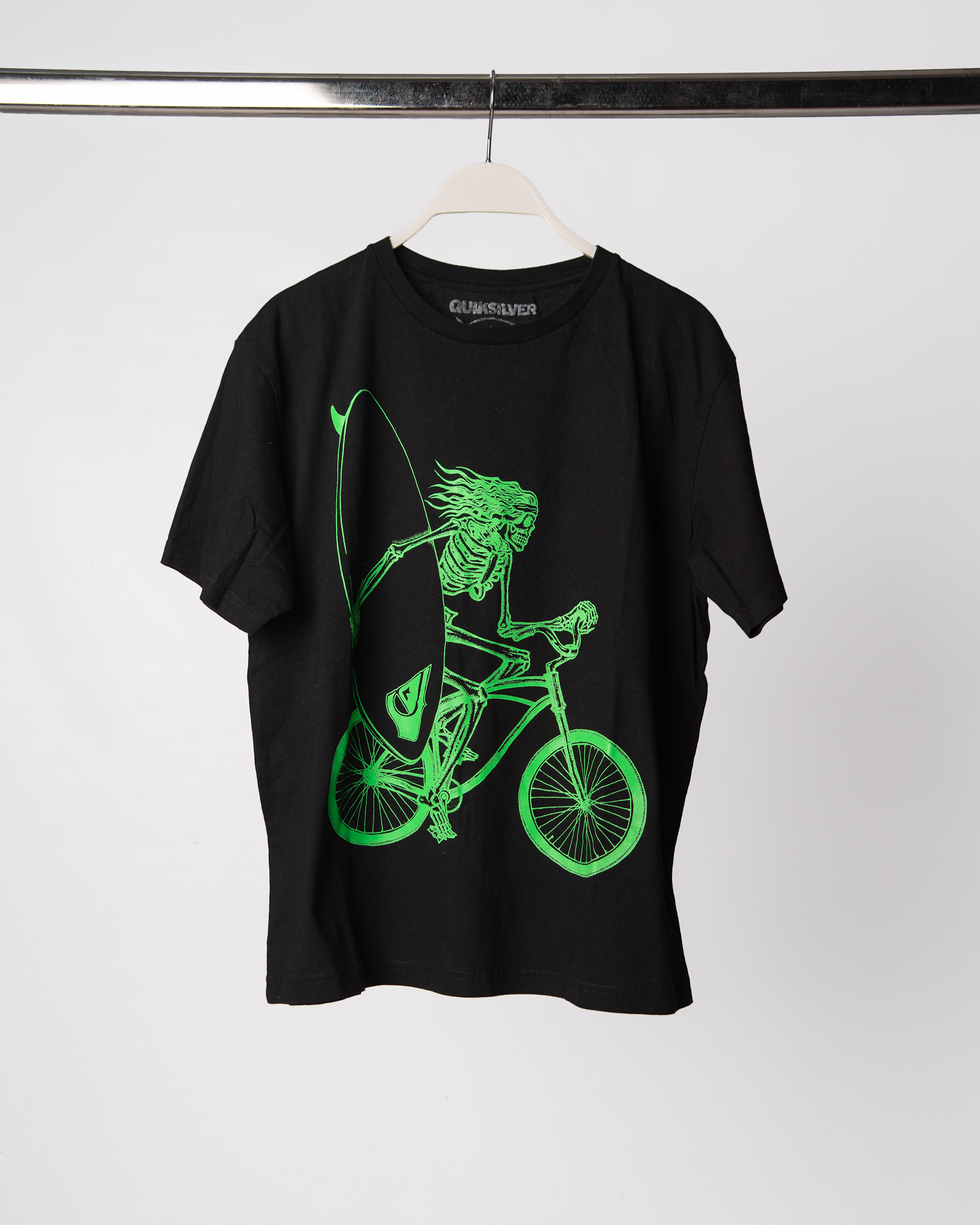 TROY QUICKSILVER SKELETON TEE