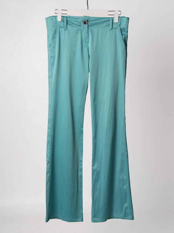 JO LOW RISE SATIN PANTS