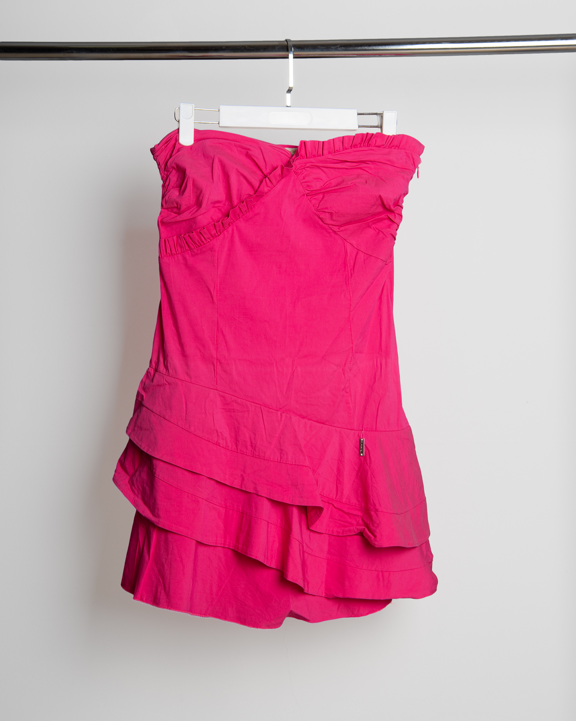 BARBIE ARTIGLI STRAPLESS MINI DRESS