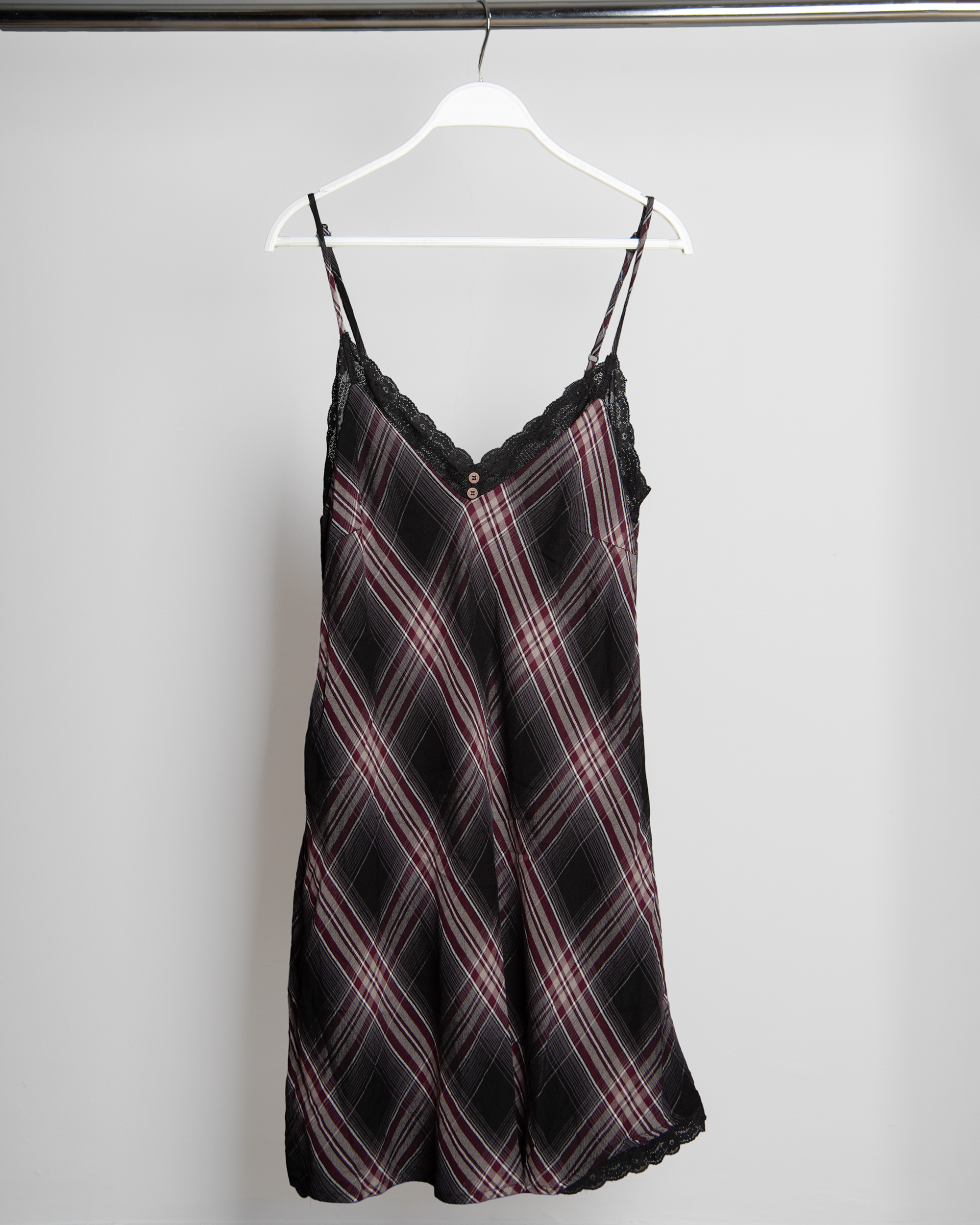 RHEA LACE-TRIM MINI DRESS