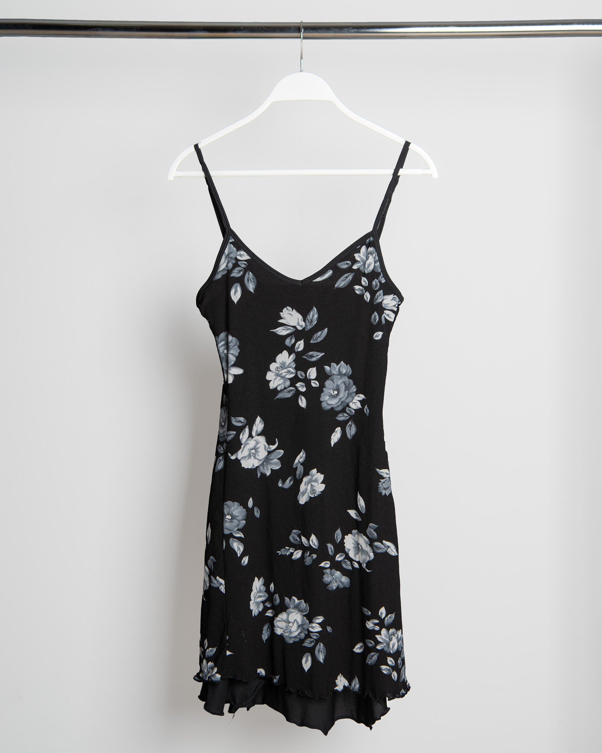 DAPHNE FLORAL MESH MINI DRESS