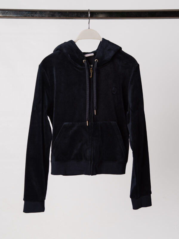 ASHLEY VELOUR ZIP-UP