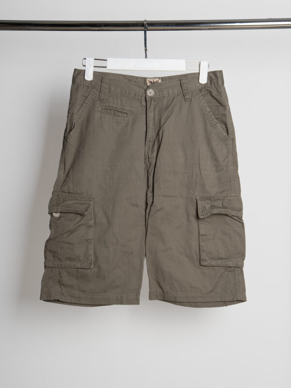 STEFANOS CURRIO CARGO BERMUDA SHORTS