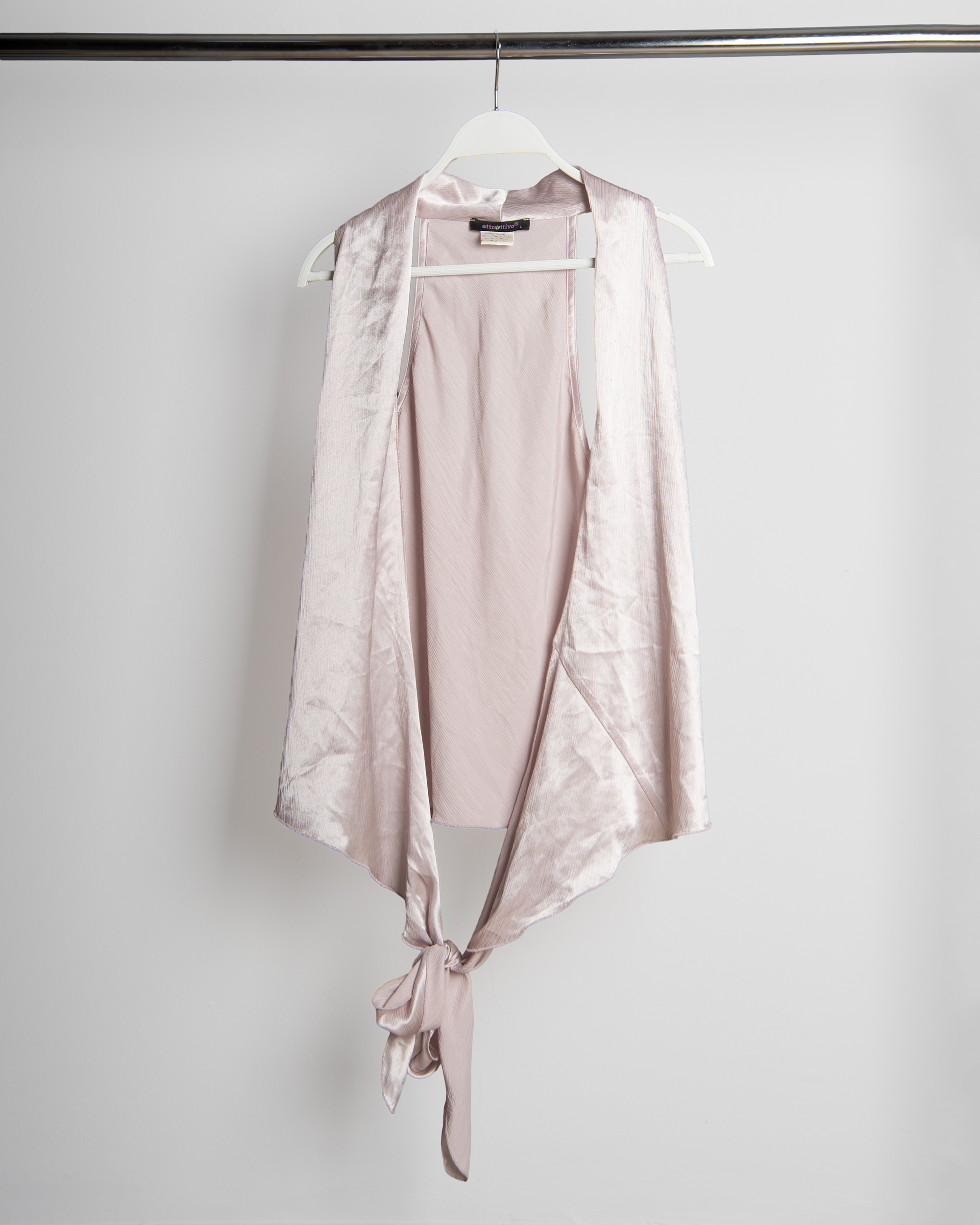 LYRA SHIMMER WRAP TOP