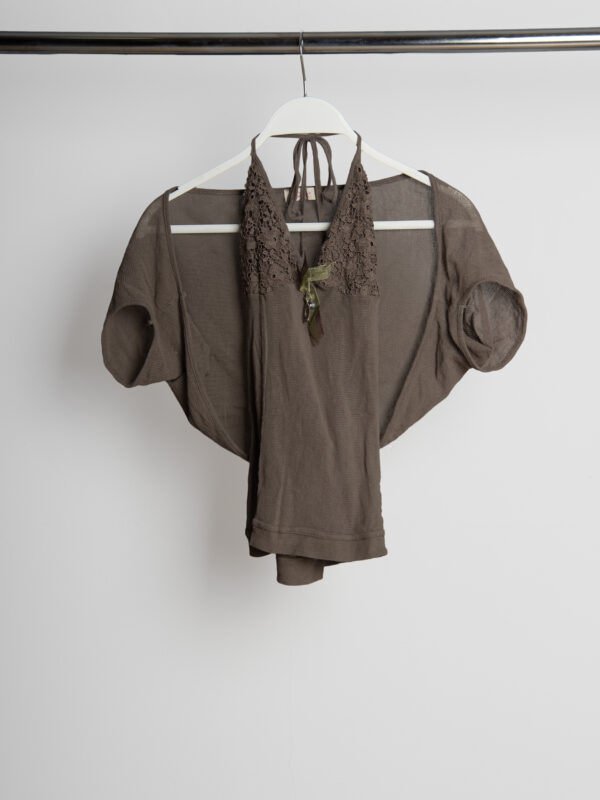 MIRELA DIXIE HALTER TOP & BOLERO SET